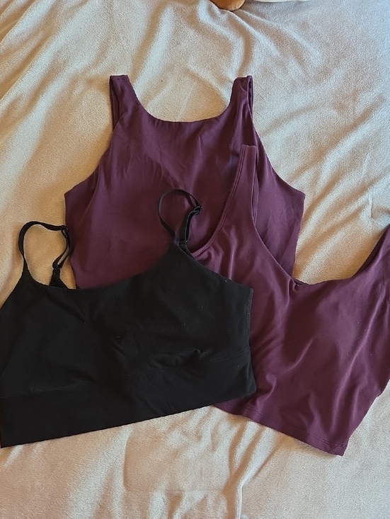 CRZ YOGA Other - Set of 3 CRZ Yoga Longline Sports Bras - LARGE